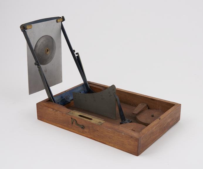 Swinging plate anemometer, circa 1920, anon. (home