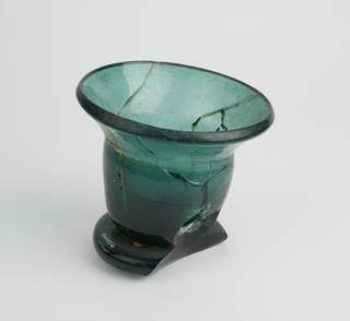 Green glass mortar