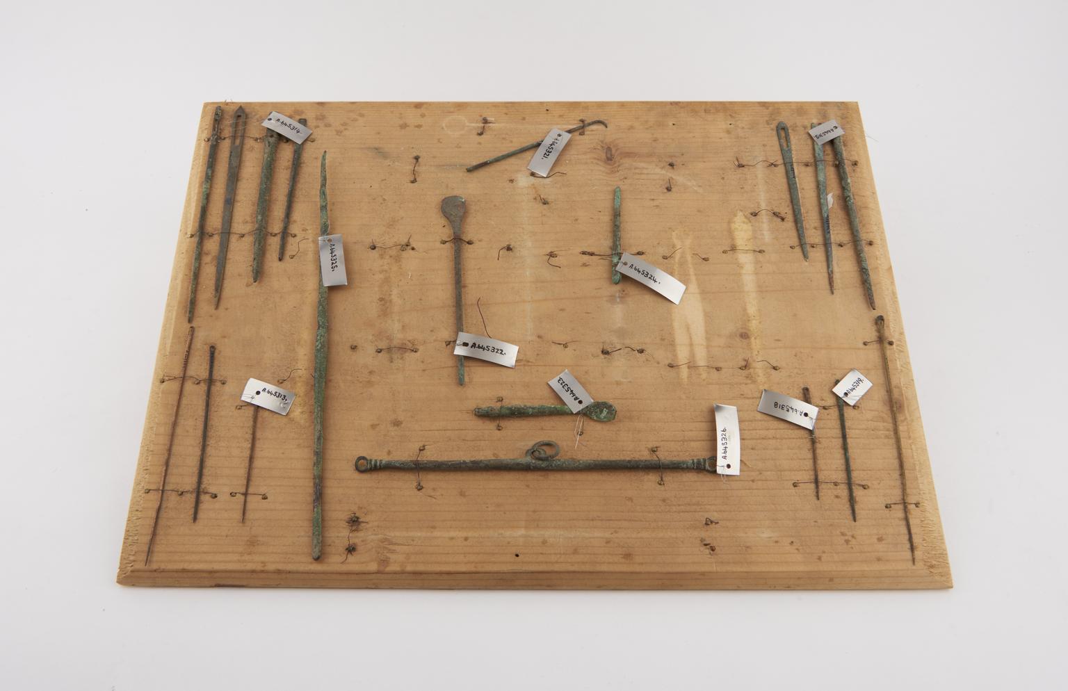 Bronze rod (?), Roman, 199-500 CE | Science Museum Group Collection