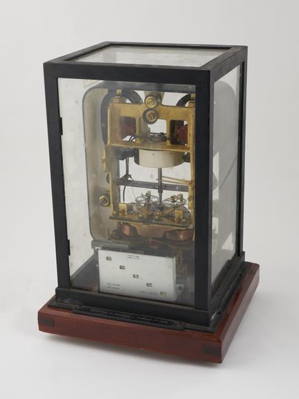 Original Evershed meter, containing the Evershed m