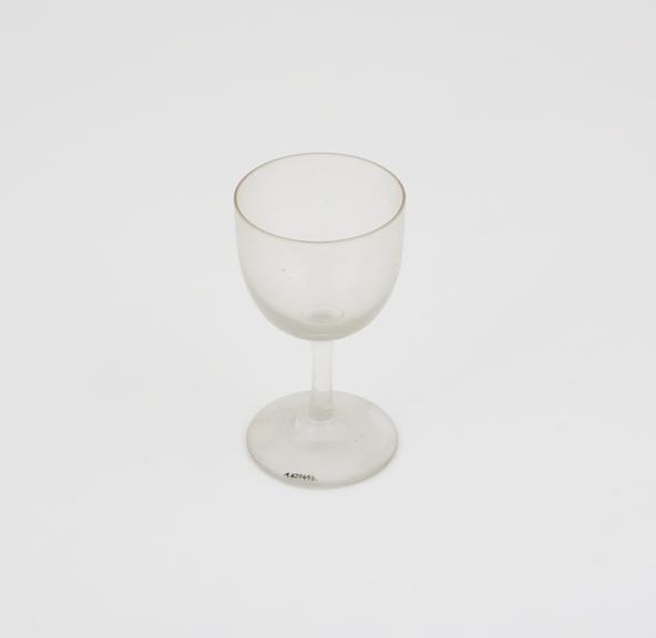 Wine glass, possibly used by Lister as a culture g