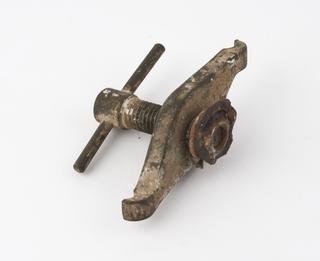 chain-sided dental flask clamp
