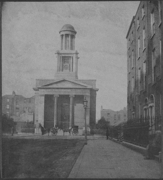 Calotype negative of the Church of St
