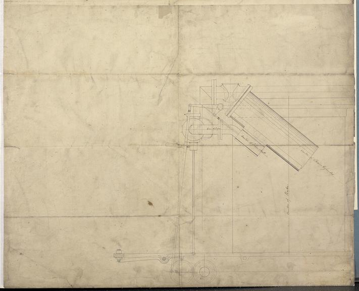 Forman's Engine cylinder & valve arrangement drawing