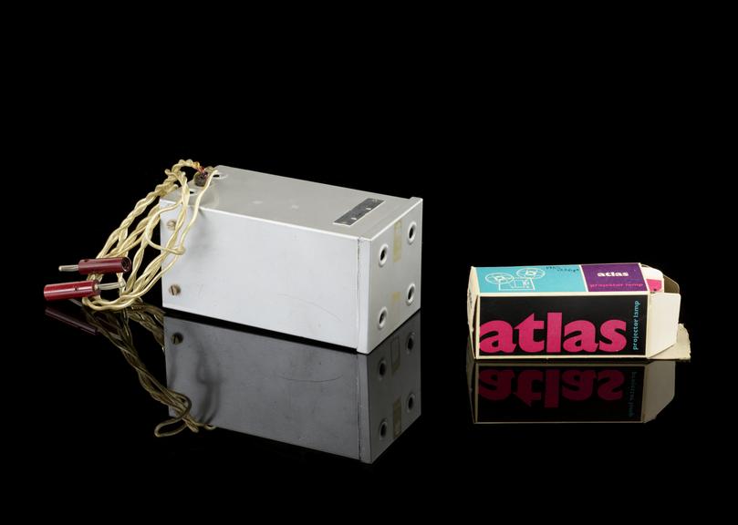Early form of compact light source by Philip Harris Ltd