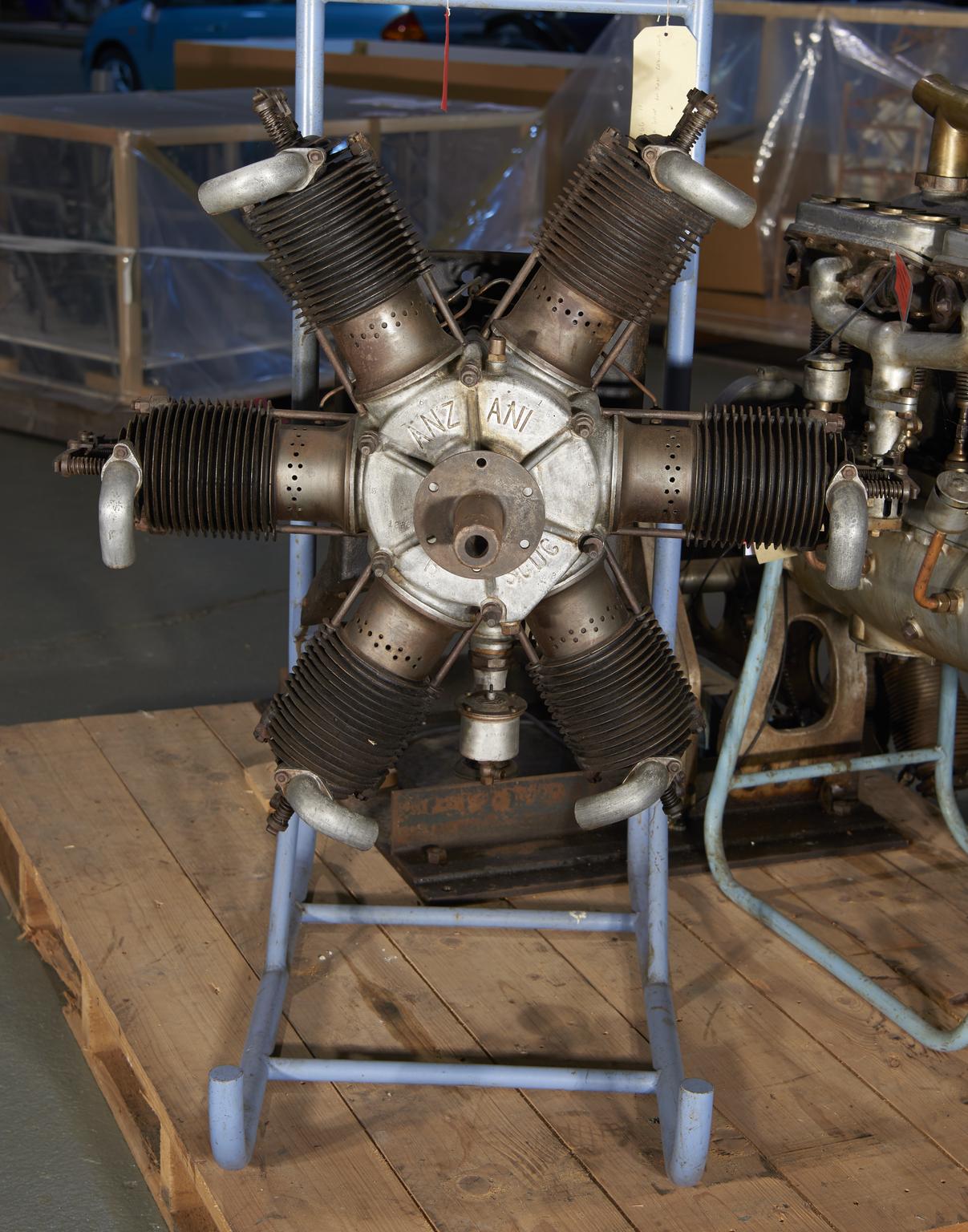 6-Cylinder Radial Anzani Aero Engine | Science Museum Group Collection