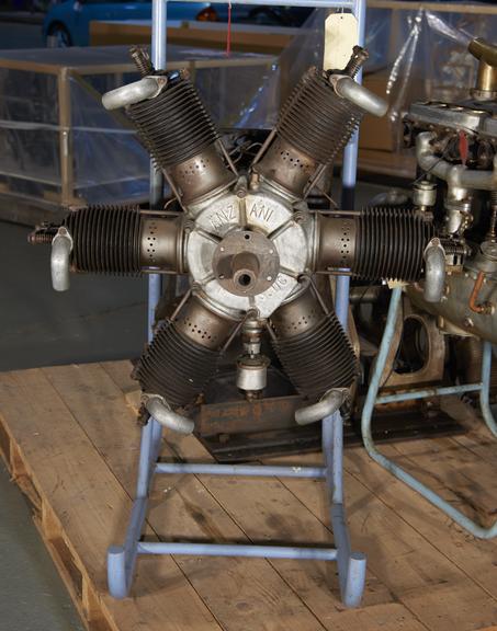 6-Cylinder Radial Anzani Aero Engine