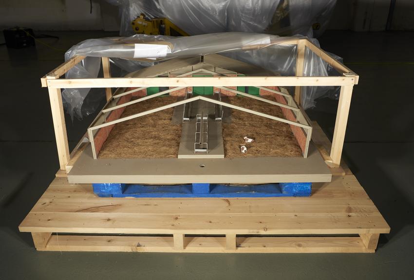 Sectioned Model of Cattle Byre