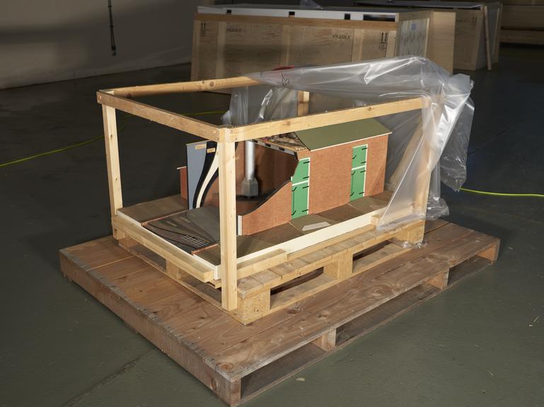 Sectioned Model of Cold Store