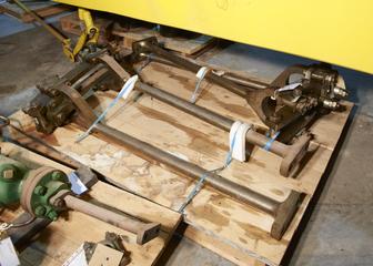 Intermediate Pressure Valve Gear and Components for Triple-Expansion Marine Steam Engine