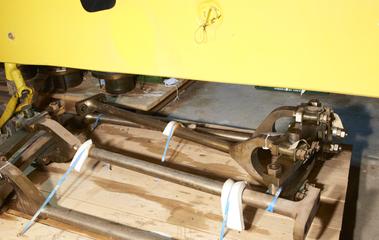 Low Pressure Valve Gear and Components for Triple-Expansion Marine Steam Engine