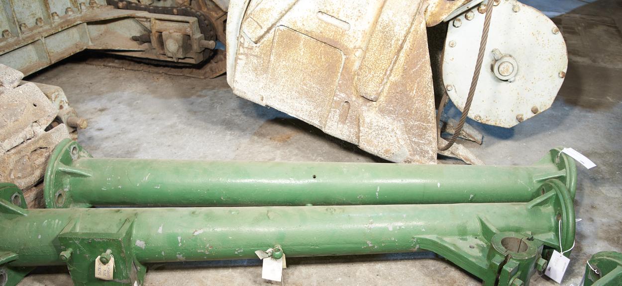 Low Pressure Support Pillar for Triple-Expansion Marine Steam Engine