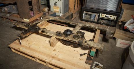 Hoe Printing Press Frame