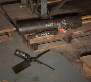 Petrol Tank, Starting Handle and Fan