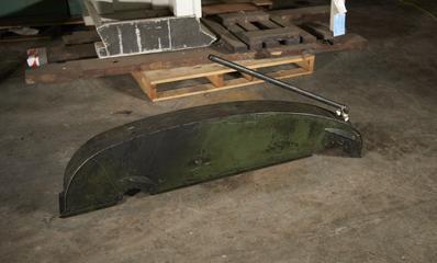 Guard for Hoe Rotary Printing Press