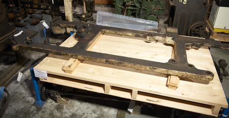 Hoe Printing Press Frame