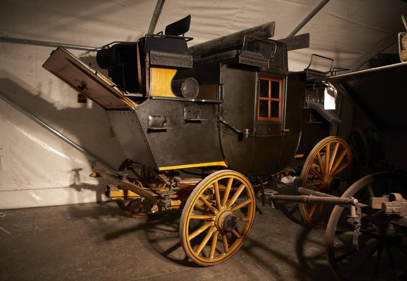 Private Coach with accessories, probably late 19th century