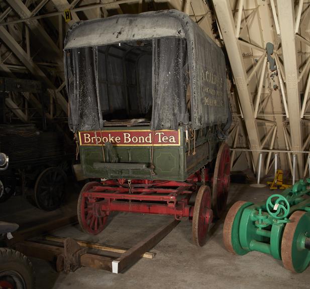 Horse-drawn Brooke Bond Van