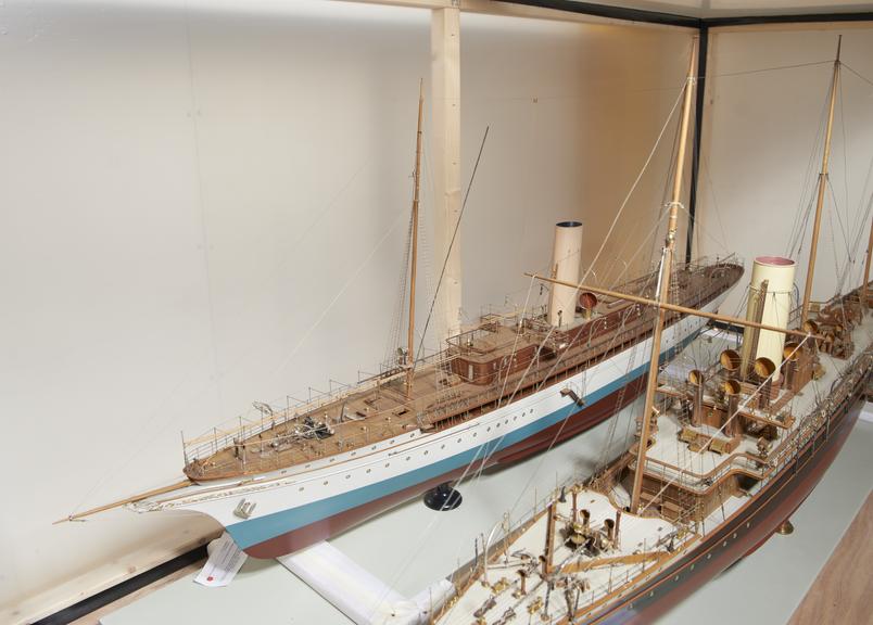 Model of the Turbine-driven Steam Yacht the T.Y. 'Lorena'