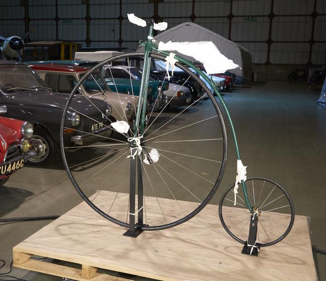 Ordinary Bicycle, or Penny Farthing Owned and Ridden by James Moore in Several Early Bicycle Races