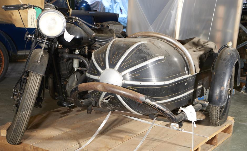 Brough Superior 11-50 Motorcycle with Sidecar