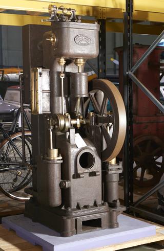 Davey's Safety Steam Motor, 1884