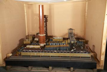 Model of Alkali Works Illustrating the Leblanc Process