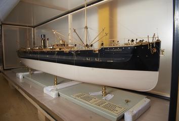Model of Turret Deck Vessel S. S. 'Clan Colquhoun'