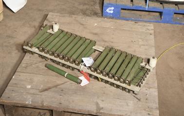 Four Banks of Dropper Resistors on Asbestos Framework