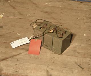 Bank of Three Large Capacitors