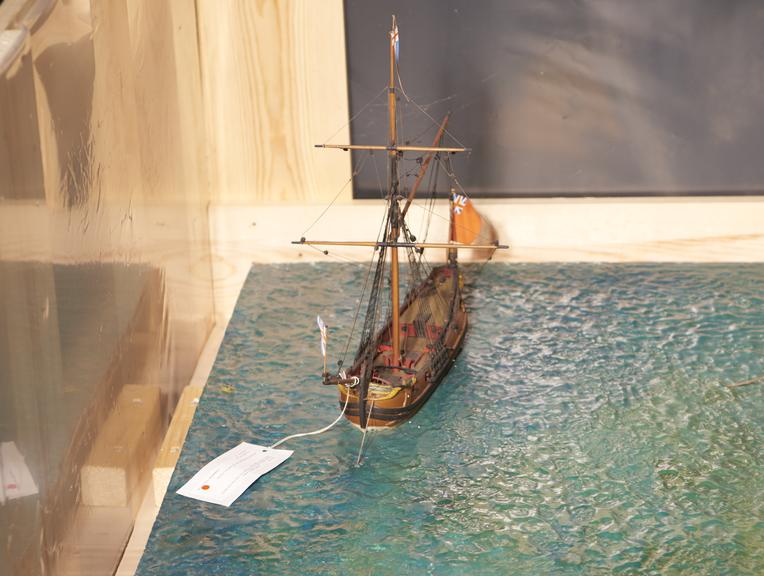 Rigged Model of an English Hoy