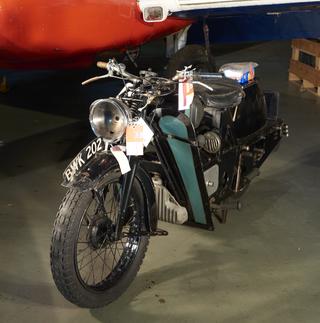 Coventry-Eagle Pullman Motorcycle, 1936.