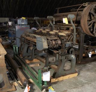 Combing machine main frame built by John Hetherington and Sons on Nasmith Patent circa 1910
