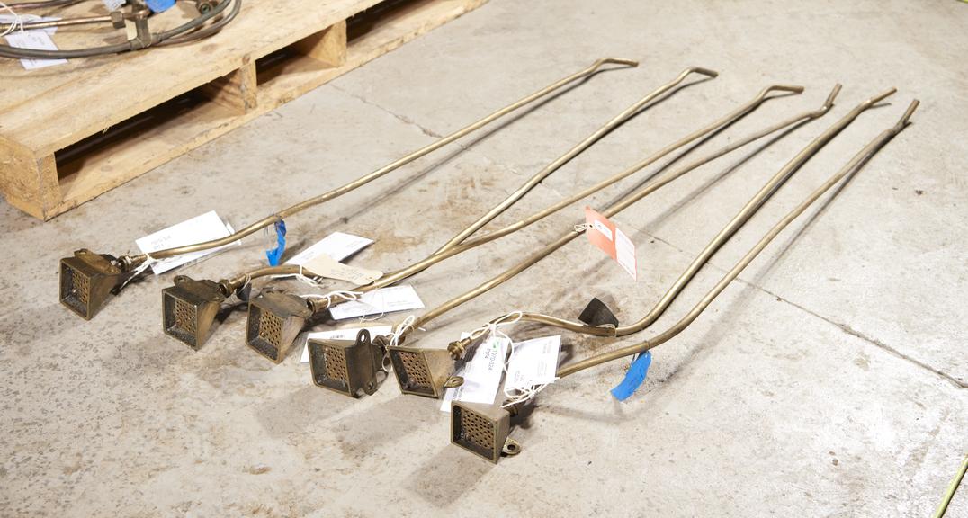 Brass Lubrication Boxes for Triple-Expansion Marine Steam Engine