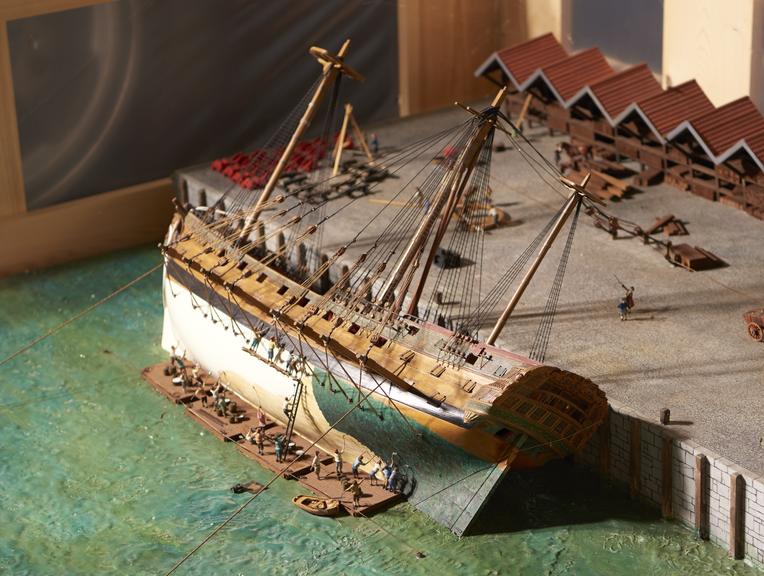 Model of a 60-Gun Ship