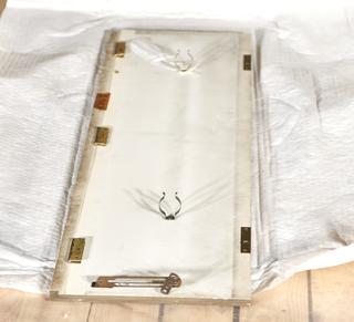 Door for Compartment 11 of Showcase of Model Showing the 5 Dock Systems of the Port of London