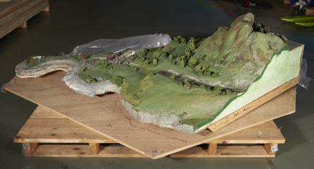 Pier and Promenade Section of Installation