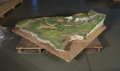 Waterfall Section of Installation