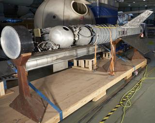 Sectioned RTV2 Rocket