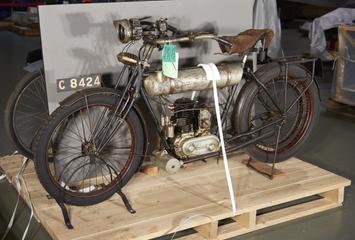 Junior Triumph motorcycle