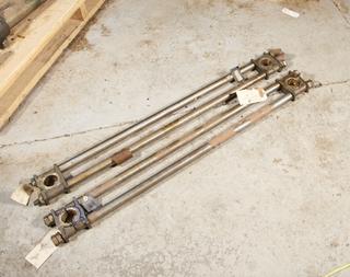 Pair of Low Pressure Reversing Arms for Triple-Expansion Marine Steam Engine