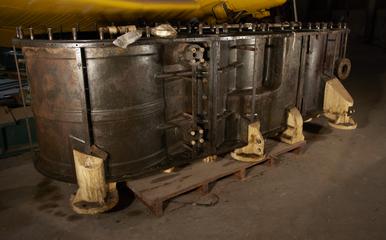 Cylinder Block for Triple-Expansion Marine Steam Engine