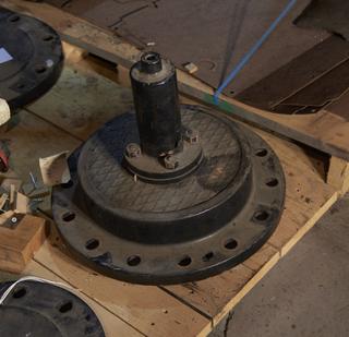 High Pressure Cylinder Cover for Triple-Expansion Marine Steam Engine