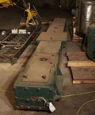 Bedplate for Parsons Three-Phase Turbo-Alternator