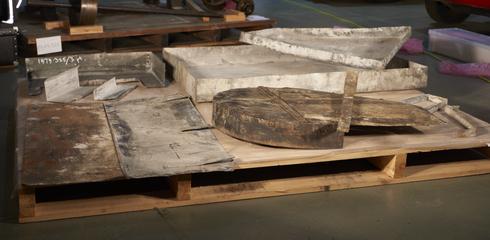 Components for Arkansas Stone Splitting Machine