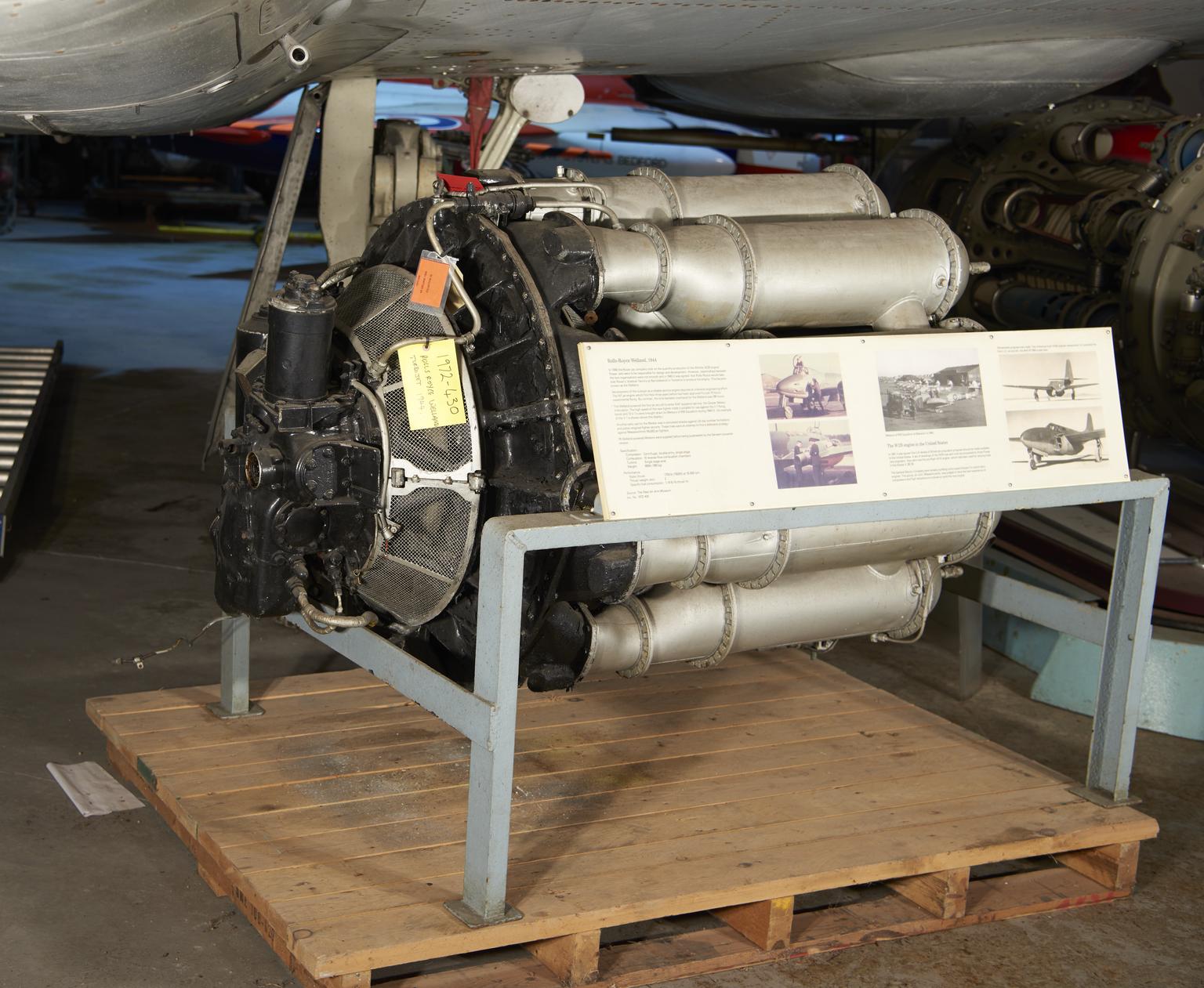Rolls-Royce "Welland" Turbojet Engine