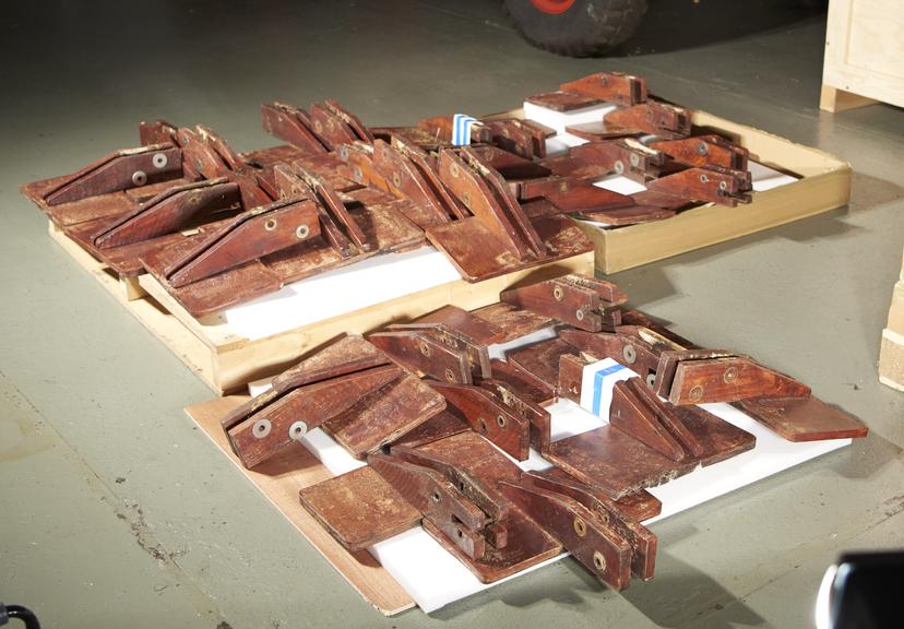 Paddles for Undershot Waterwheel