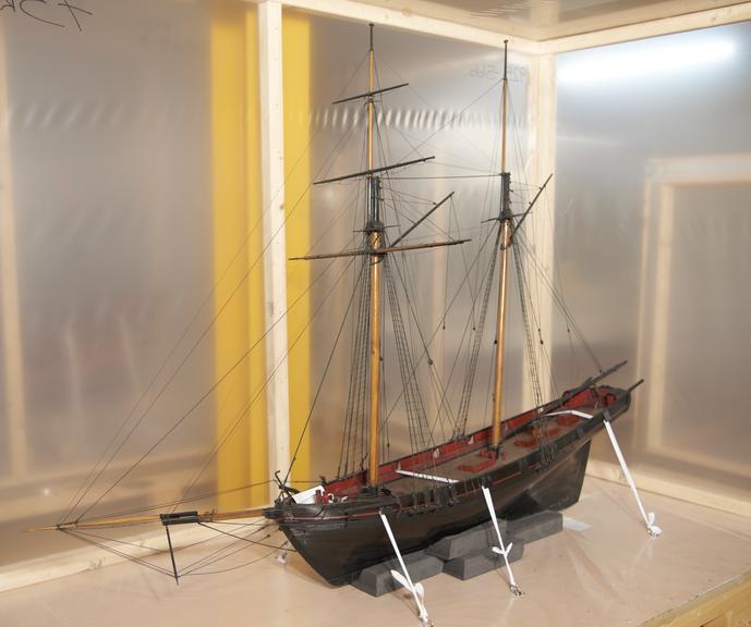 Model of Schooner "Emma of Sidmouth"