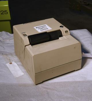 Supermarket Checkout Till Roll Printer, 1990