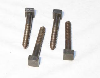 Four Coach Screws
